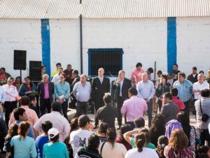 Gerardo Morales, junto a su gabinete, se reunió con vecinos de lote El Puesto.