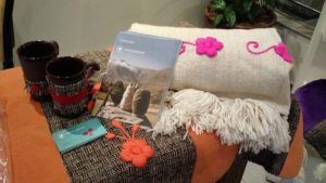 Parte de los productos que se exhibieron en la Casa de Jujuy