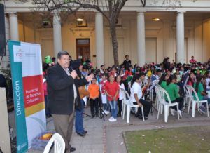 El Ministro de Cultura y Turismo, Carlos Oehler señalo que una vez al mes se realizarán los ciclos culturales en Casa de Gobierno. 