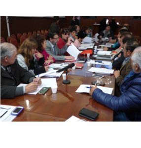 Estuvieron presentes diputados de las distintas comisiones.