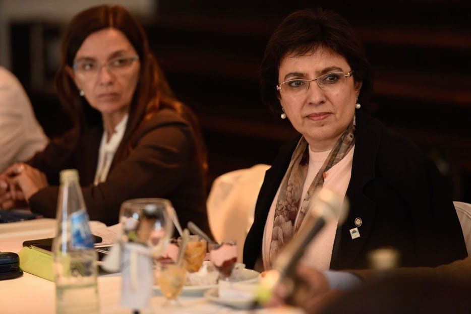 La ministra Calsina, asistió a las deliberaciones del Consejo Federal de Educación