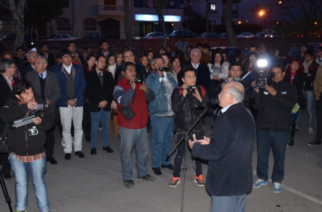 El ministro Fiad, junto a otros funcionarios provinciales participaron de la ceremonia.