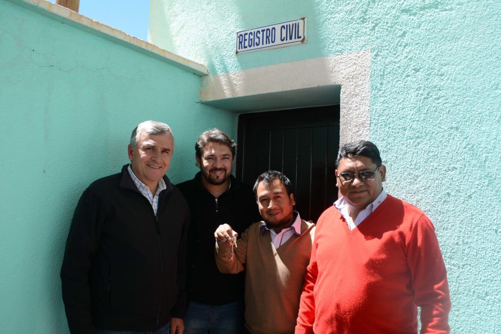 Reinauguración del Registro Civil en Coranzuli