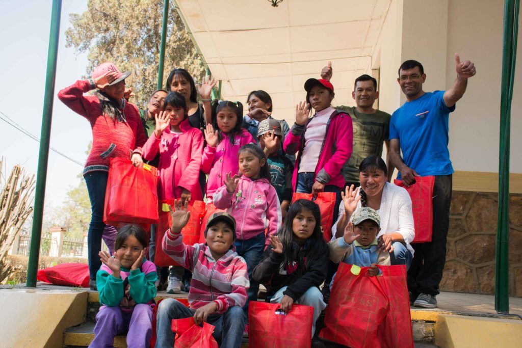 Niños entre 4 a 12 años asisten a la Escuela Rural Nº 76 “Juan Bautista Ambrosetti” de Molulo 