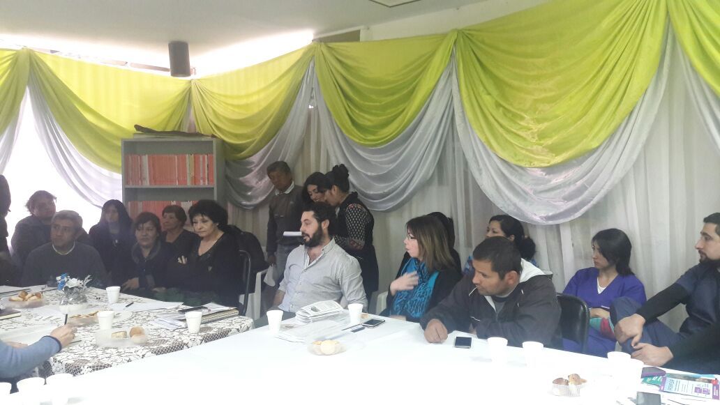 Durante el encuentro en Perico se reunió la mesa intersectorial