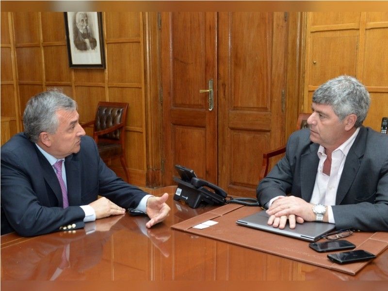 Gobernador Morales junto a Ministro de Agroindustria Ricardo Buryaile