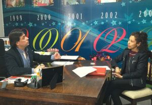 La diputada provincial Victoria Luna Murillo se entrevistó con el Presidente del Ente Autárquico Permanente Marcelo Ponce a fin de dar conocer los alcances de la ley 5942 de inclusión obligatoria de la leyenda “El consumo de alcohol, drogas y tabaco es perjudicial para la salud” junto al Logotipo de la Fiesta Nacional de Los Estudiantes