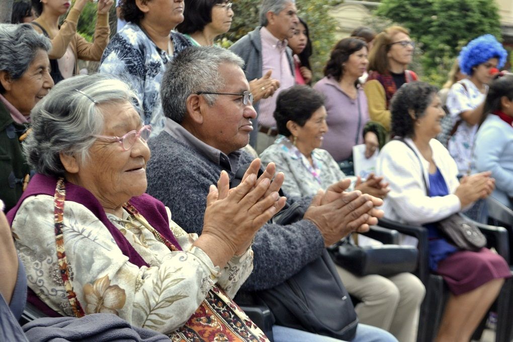Conmemoración del Día Internacional de Personas de Edad en la Plaza Belgrano