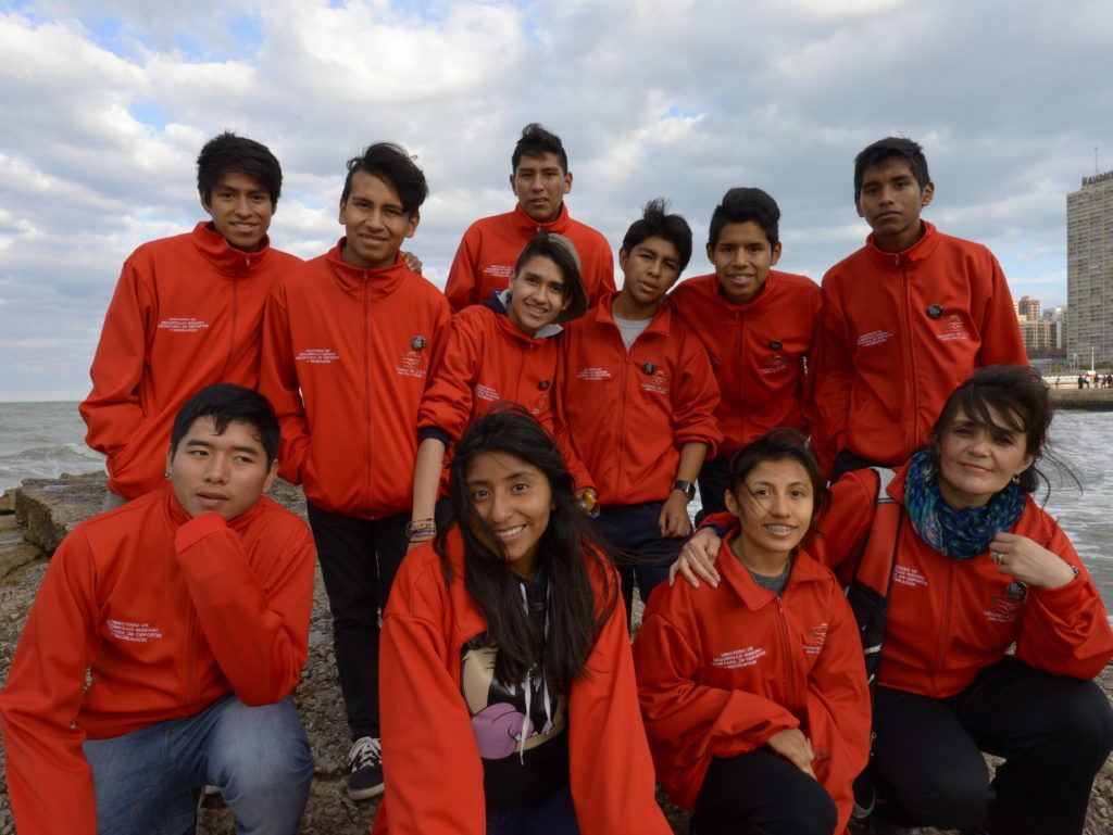 La delegación Jujeña de Sub 18 que representó a la Provincia en los Juegos Nacionales Evita Culturales 