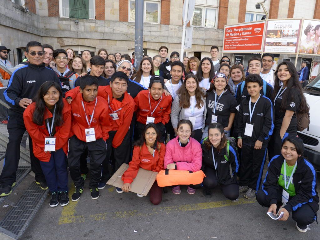 La delegación Jujeña junto a sus pares de distintas Provincias