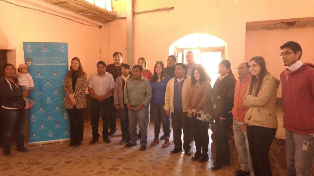 Autoridades provinciales , nacionales y comunales en Humahuaca