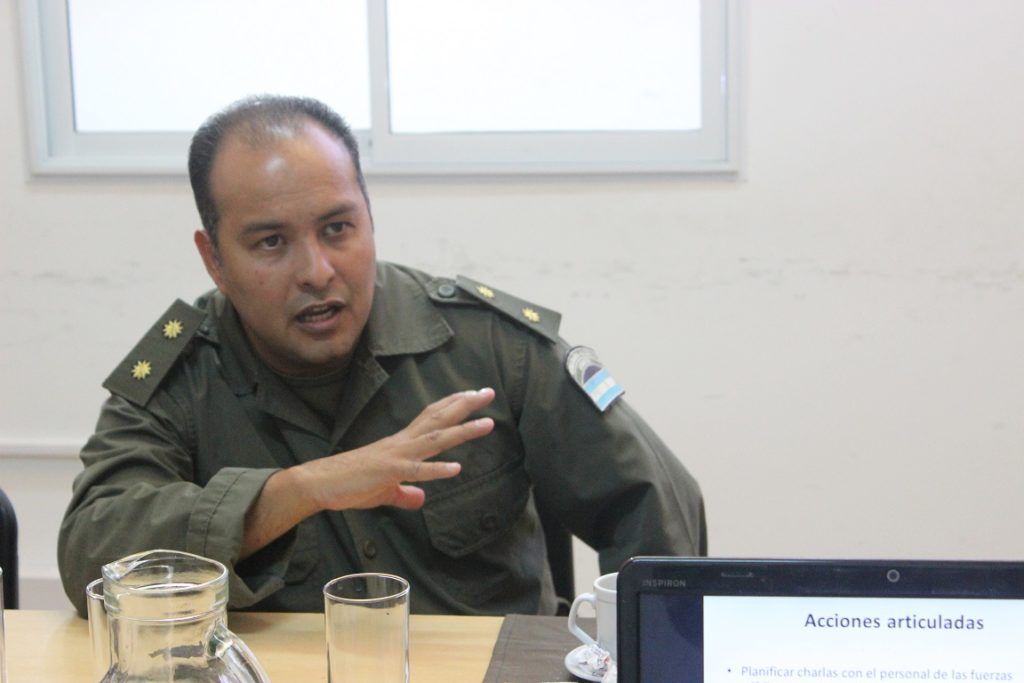Comandante Principal, Eduardo Italo Nobili, de Gendarmería Nacional