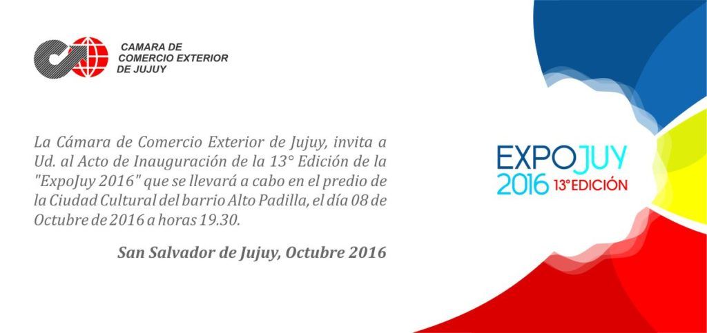 Los principales ejes oficiales en materia productiva estarán presentes en la Expojuy.