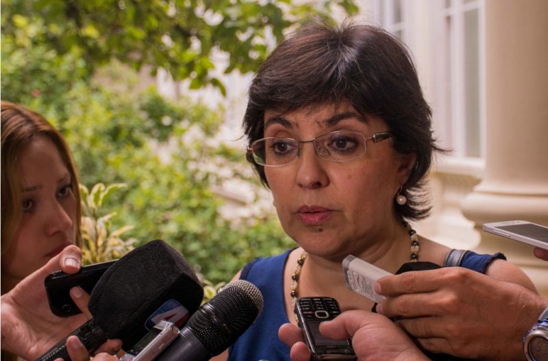 Ministra de Educación, Isolda Calsina