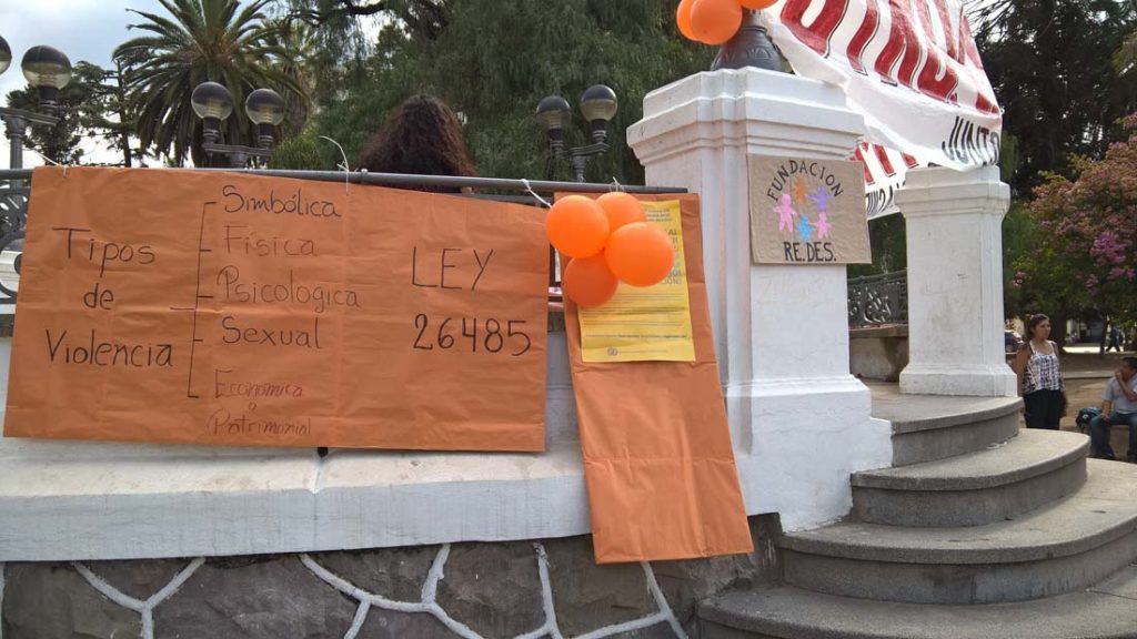 Parte de las actividades que se realizaron en la Plaza Belgrano