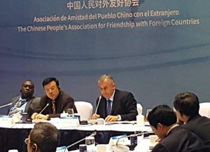 Morales en el 1º Foro de gobiernos locales de China, America Latina y Caribe