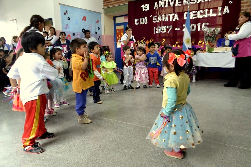 El Centro de Desarrollo Infantil Santa Cecilia ubicado en el barrio Chijra cumplió 19 años 