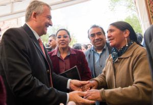 Morales inauguró el 4G en La Quiaca