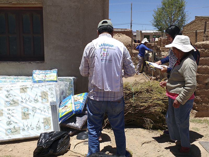 Familias de la Puna recibieron asistencia del Gobierno Provincial