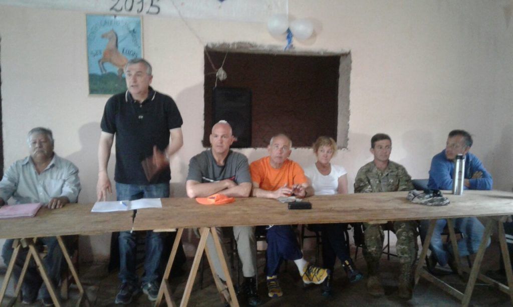 Morales expuso el rumbo de la gestión de gobierno ante la comunidad de San Lucas.