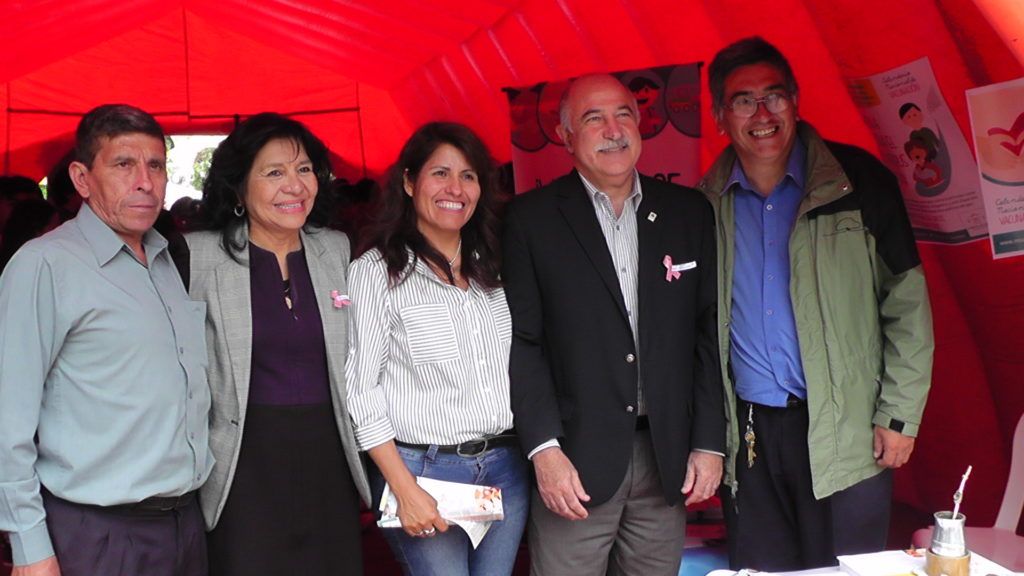 Los stands de salud informaron sobre sus actividades, resumiendo el año de labor y compromiso con la comunidad