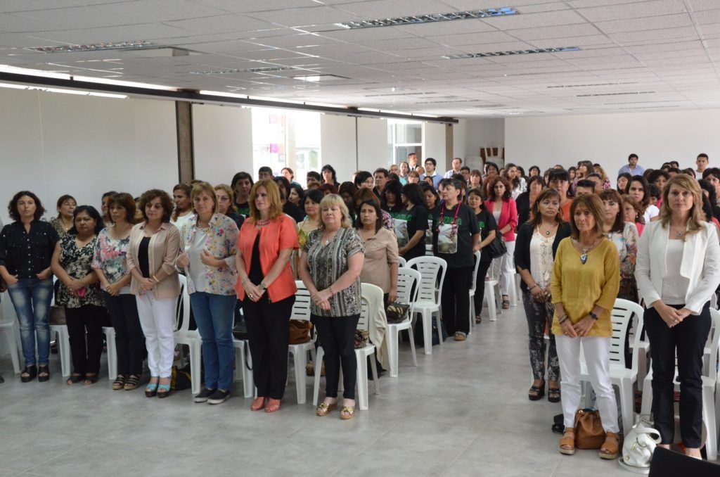 Gran participación de docentes y directivos de toda la provincia 