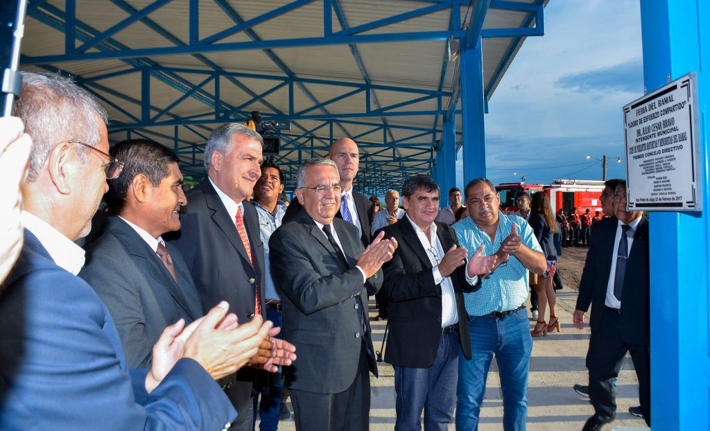 El Gobernador Gerardo Morales en la Inauguración de la Feria Frutihorticolas en San Pedro