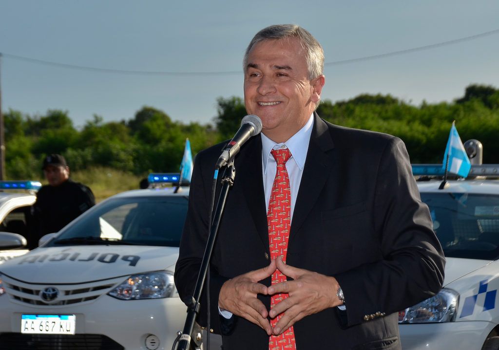 El Gobernador Gerardo Morales en la Inauguración de la Feria Frutihorticolas en San Pedro
