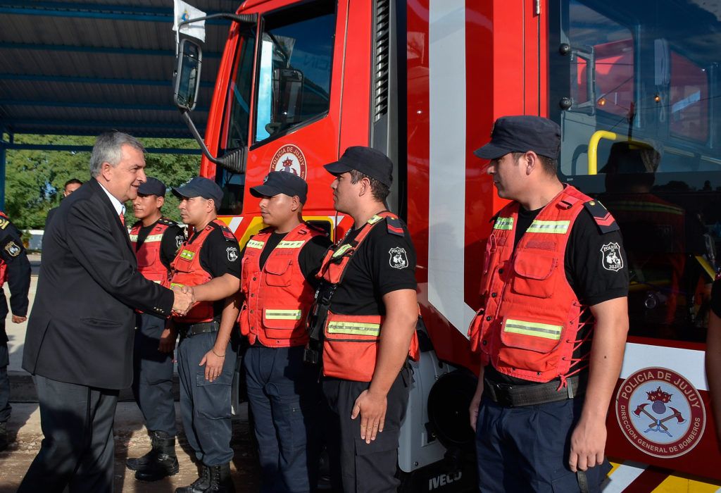 El Gobernador Gerardo Morales en la Inauguración de la Feria Frutihorticolas en San Pedro