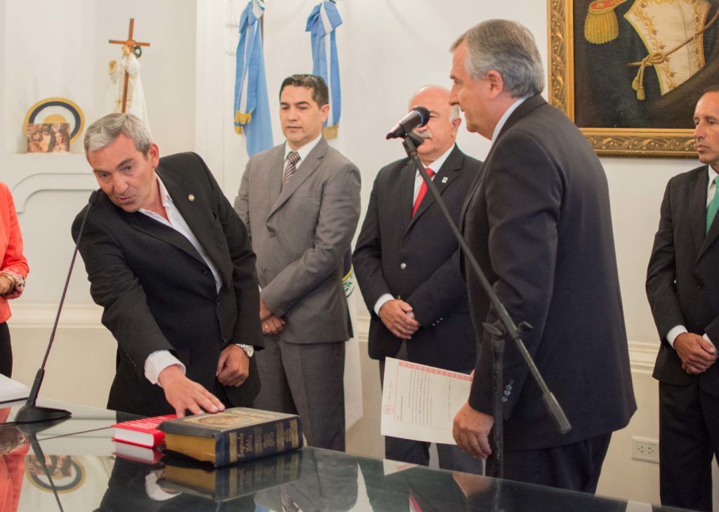 Pietro Bartoli es el flamante Director de Hospitales.