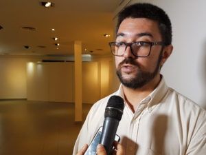 El Coordinador de Culturarte, Tomás Bree