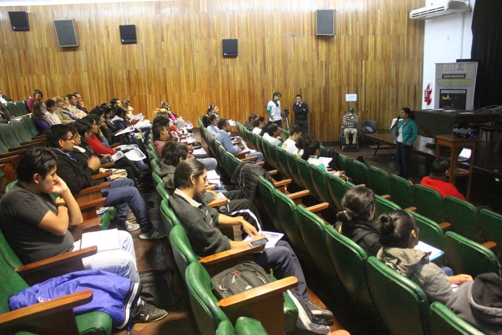 La actividad fue organizada por el Ministerio de Ambiente.