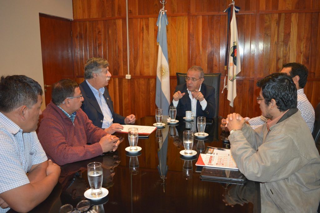 Presentación de la Expo Fierro ante el Ministro Abud Robles