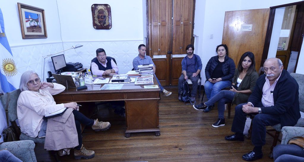La reunión se concretó en la sede del Ministerio de Cultura y Turismo