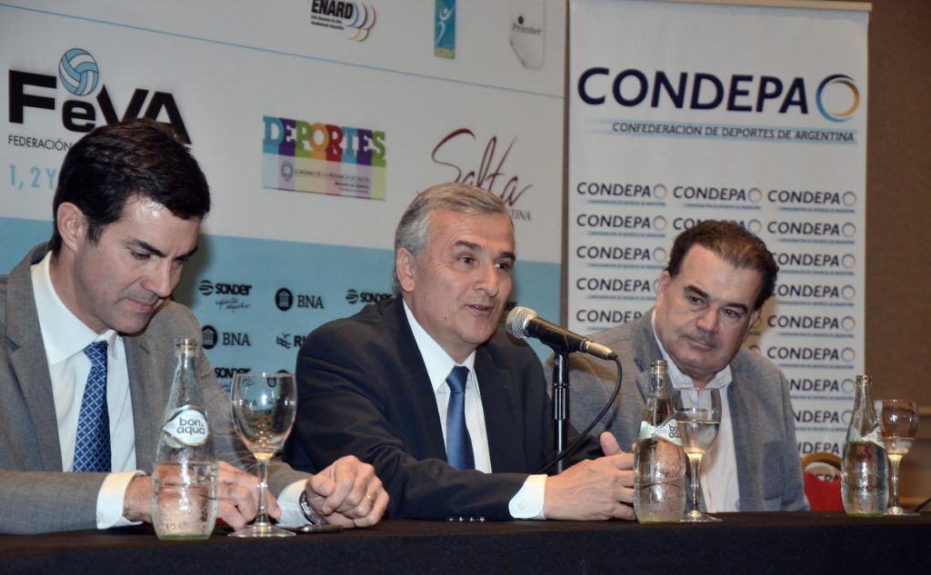 La conferencia de prensa se desarrollo en la provincia de Córdoba