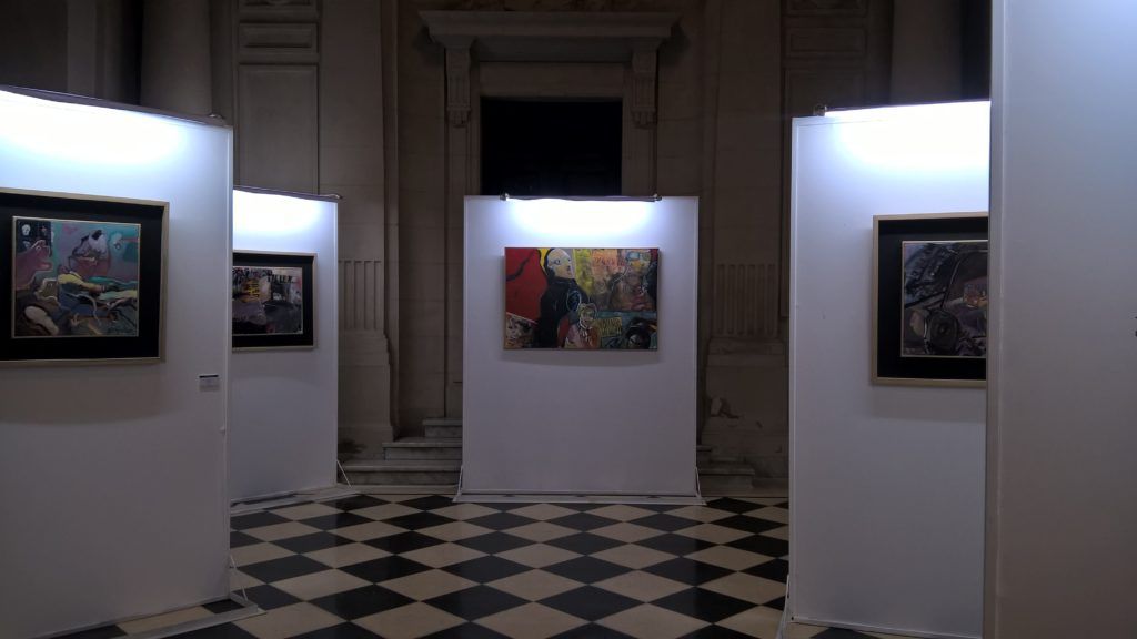 Parte de la muestra "Espacios Imperfectos" que estará habilitada hasta el 30 de junio.