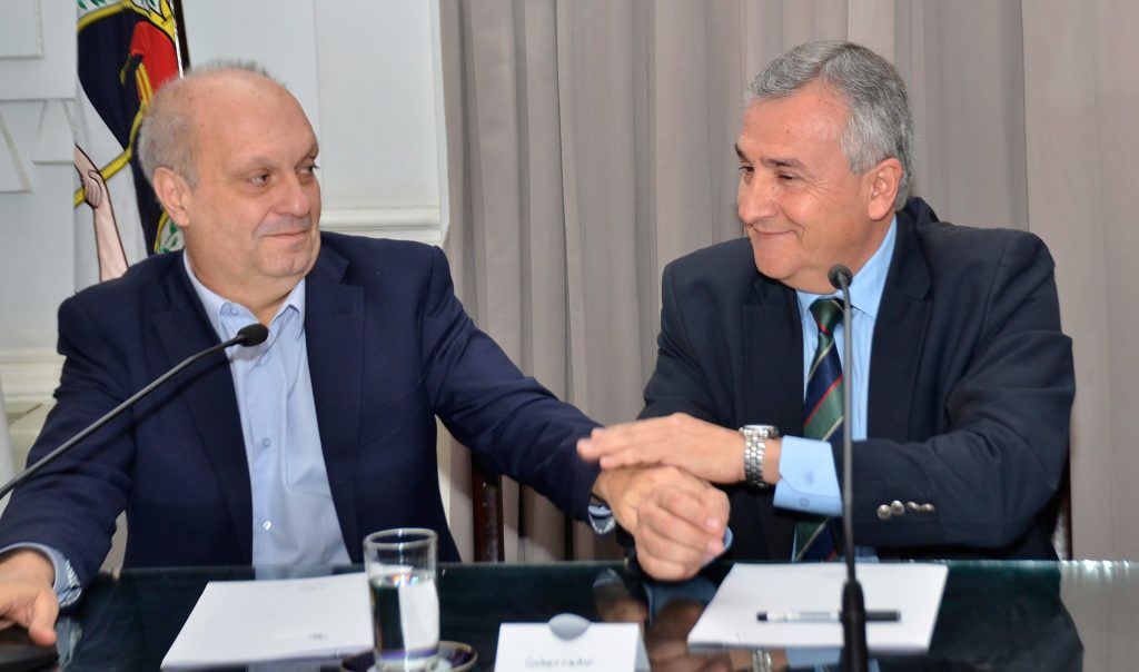 El Gobernador Gerardo Morales y Hernan Lombardi firman convenio por Tecnopolis