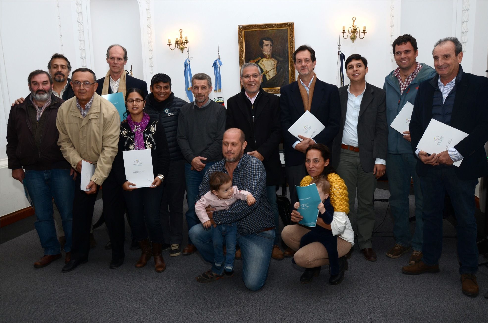 Entrega de subsidios a productores jujeños