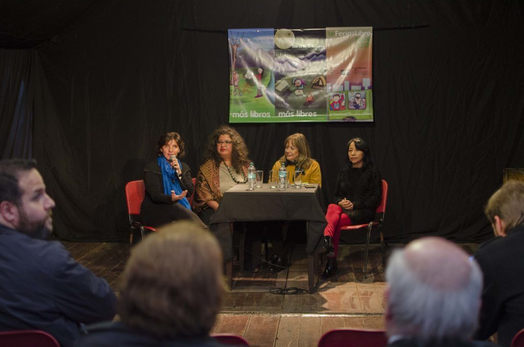 Ada Galfré junto a las organizadoras de la Feria dieron las palabras inaugurales