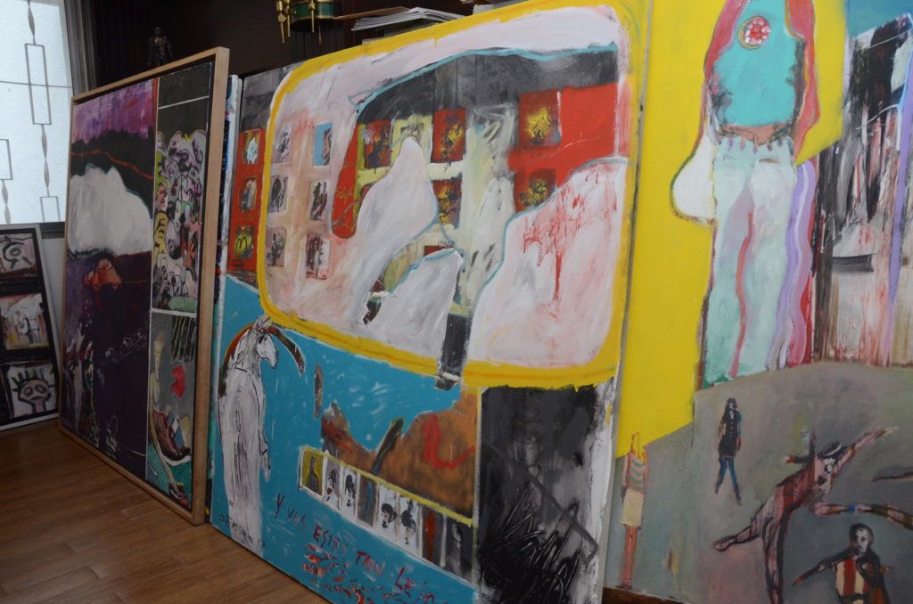 Muestra de pintura en Casa de Gobierno