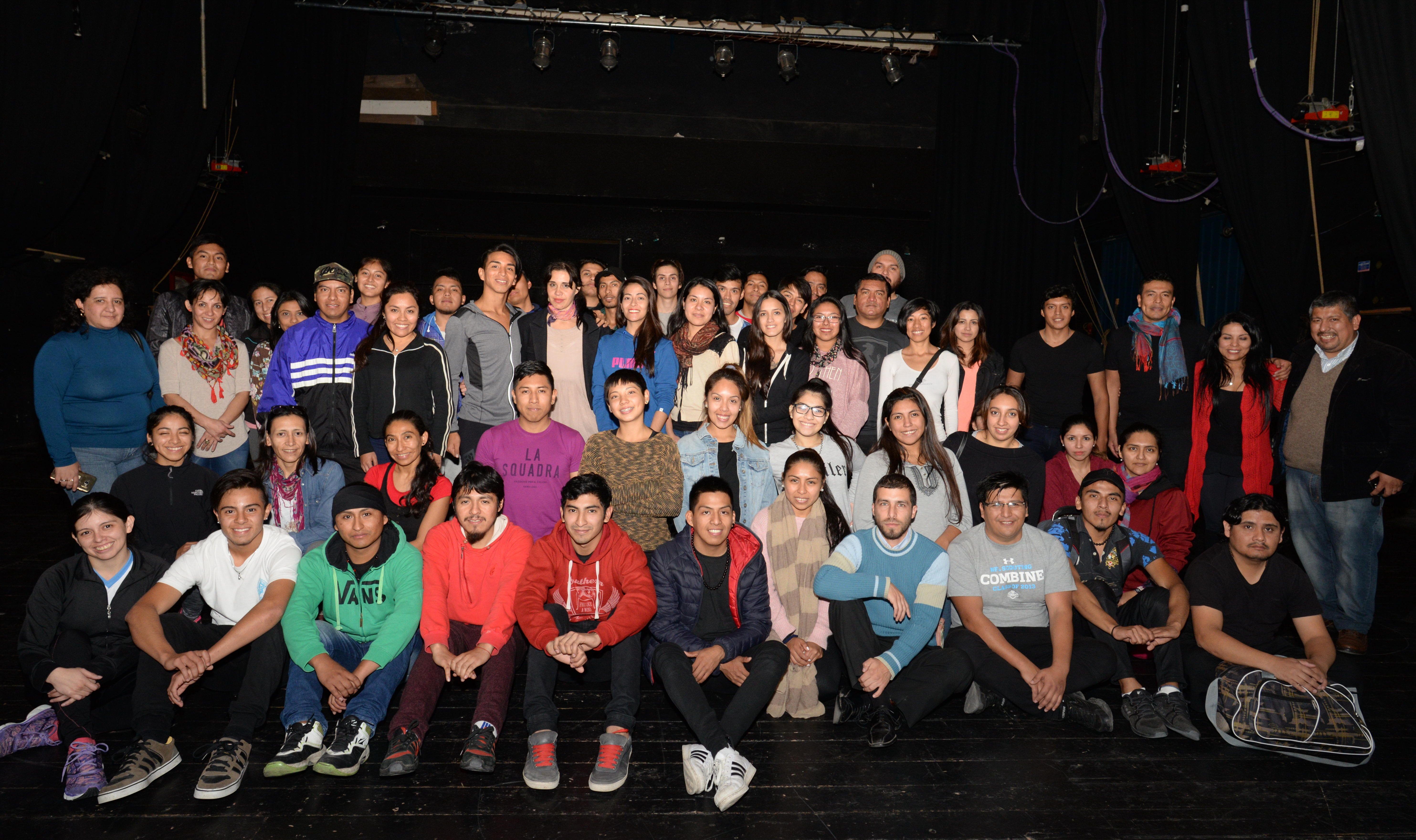 Postulantes para el Ballet Integral de Jujuy
