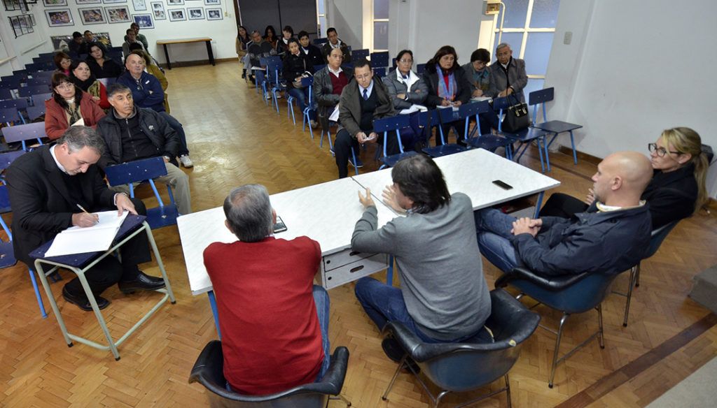 REUNION DE RECTORES CON EL ENTE