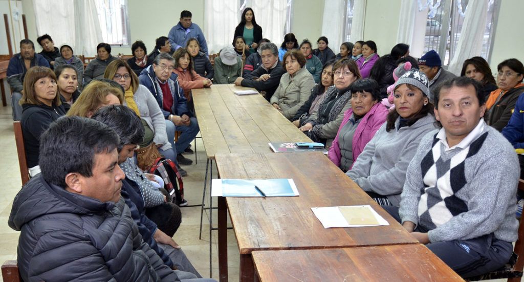 La población de Volcán se interiorizó de los trabajos que se están desarrollando en la localidad.