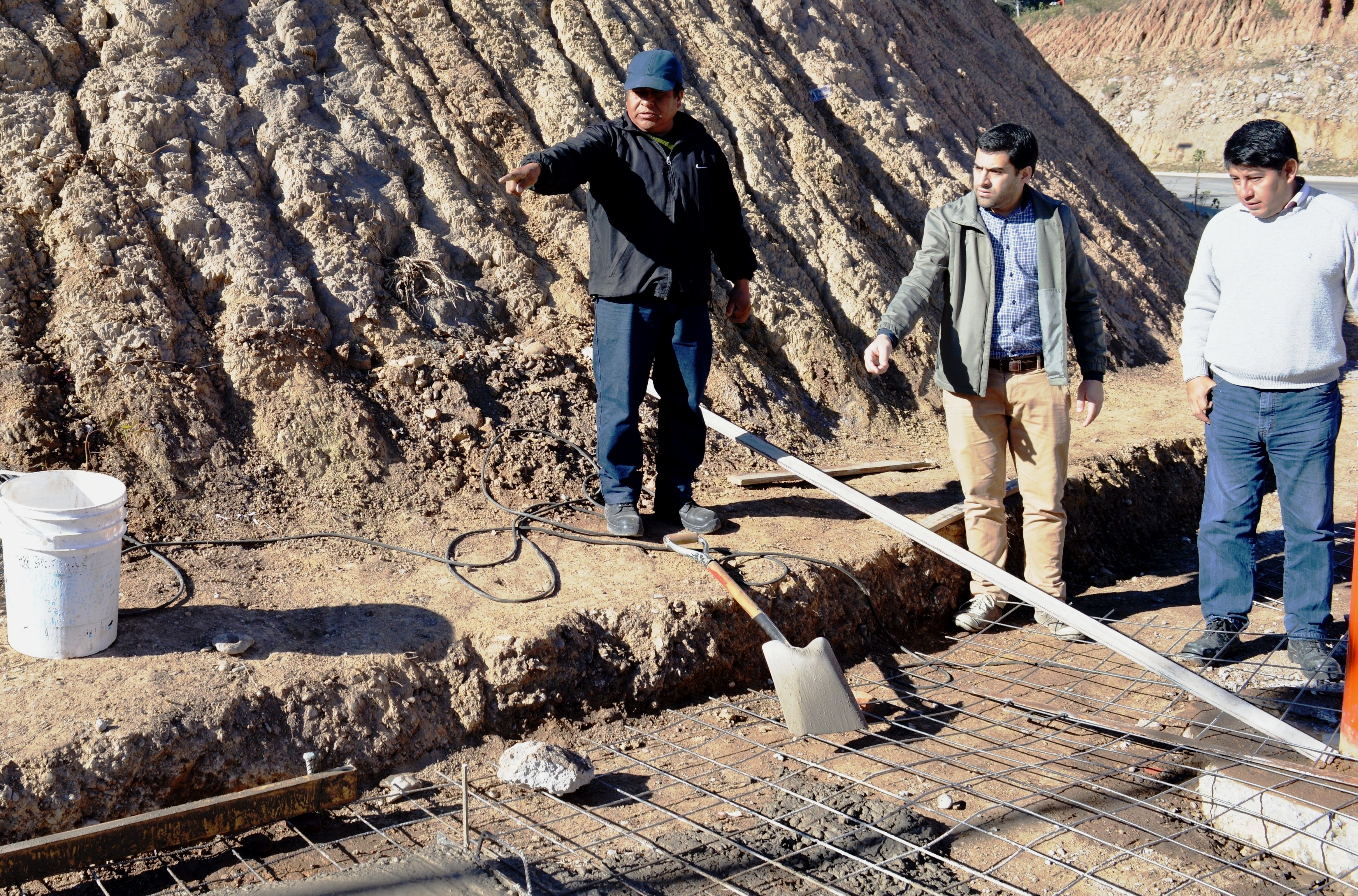 Las inspecciones de obra también están a cargo de equipos de Arquitectura que comanda el director Suarez.