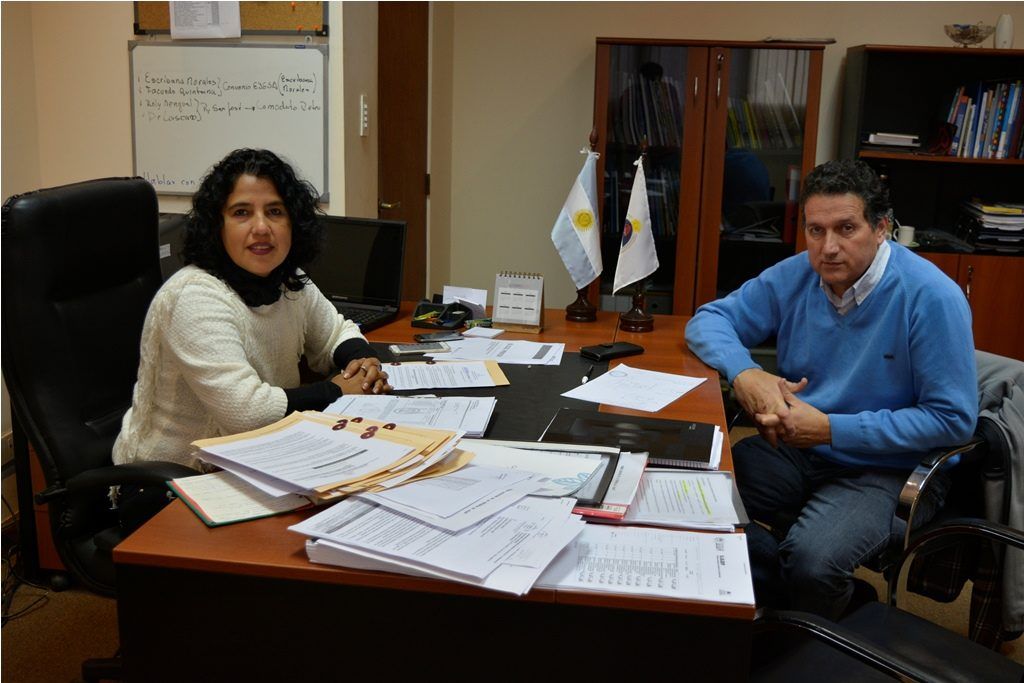 Secretaria Ríos y Director Cabral en acciones conjuntas frente al HLB