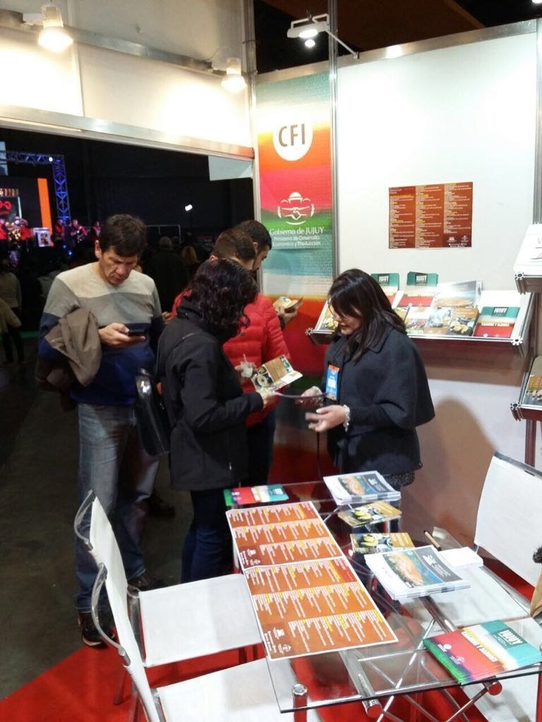 Jujuy mostró su producción en la Feria Caminos y Sabores.