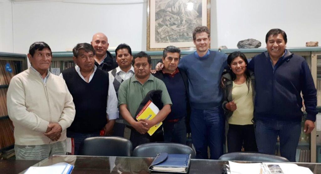 Soler y representantes de Humahuaca abordaron oportunidades mineras