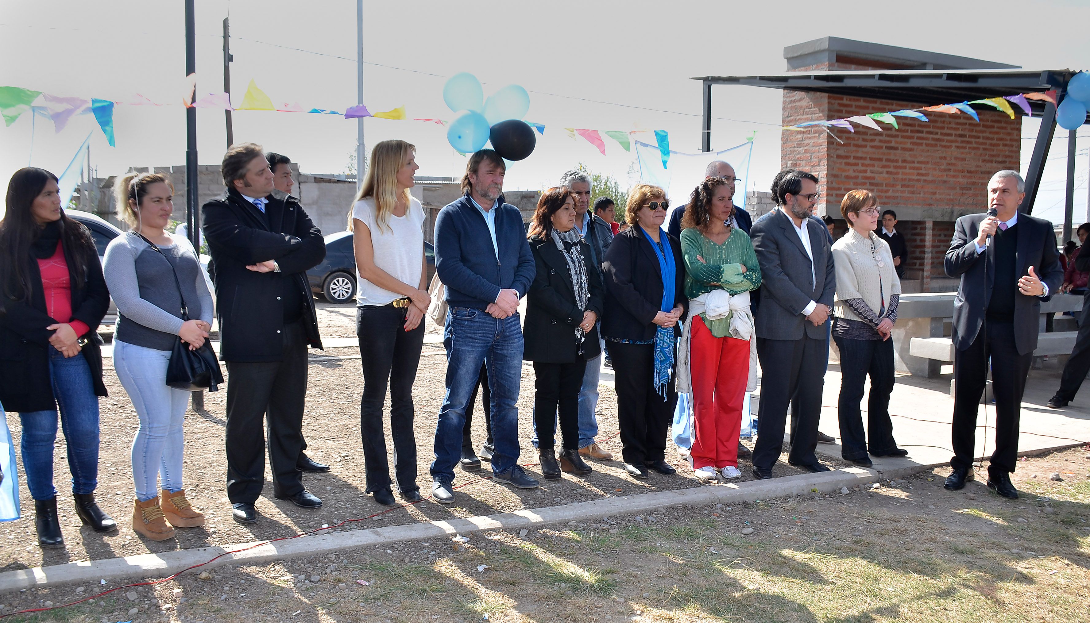 Nación, Provincia y Municipio y familias de Alto Comedero celebraron la renovación de espacios comunitarios. 