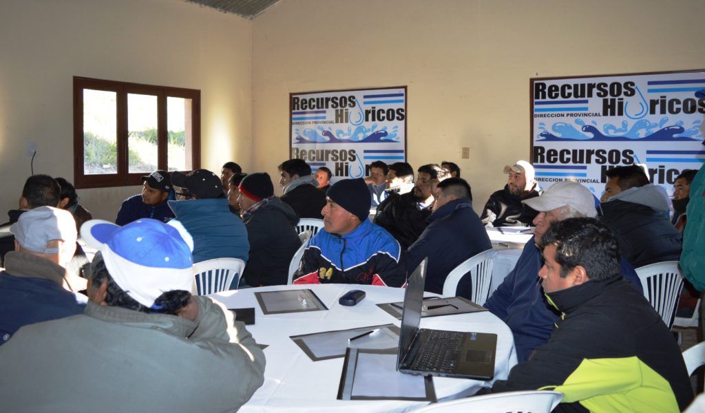 Se dará una capacitación en el manejo de la maquinaria que será usado por personal de Recursos Hídricos.