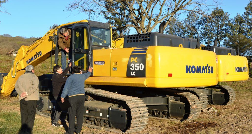 Una de las nuevas máquinas pertenecientes al mencionado organismo provincial.
